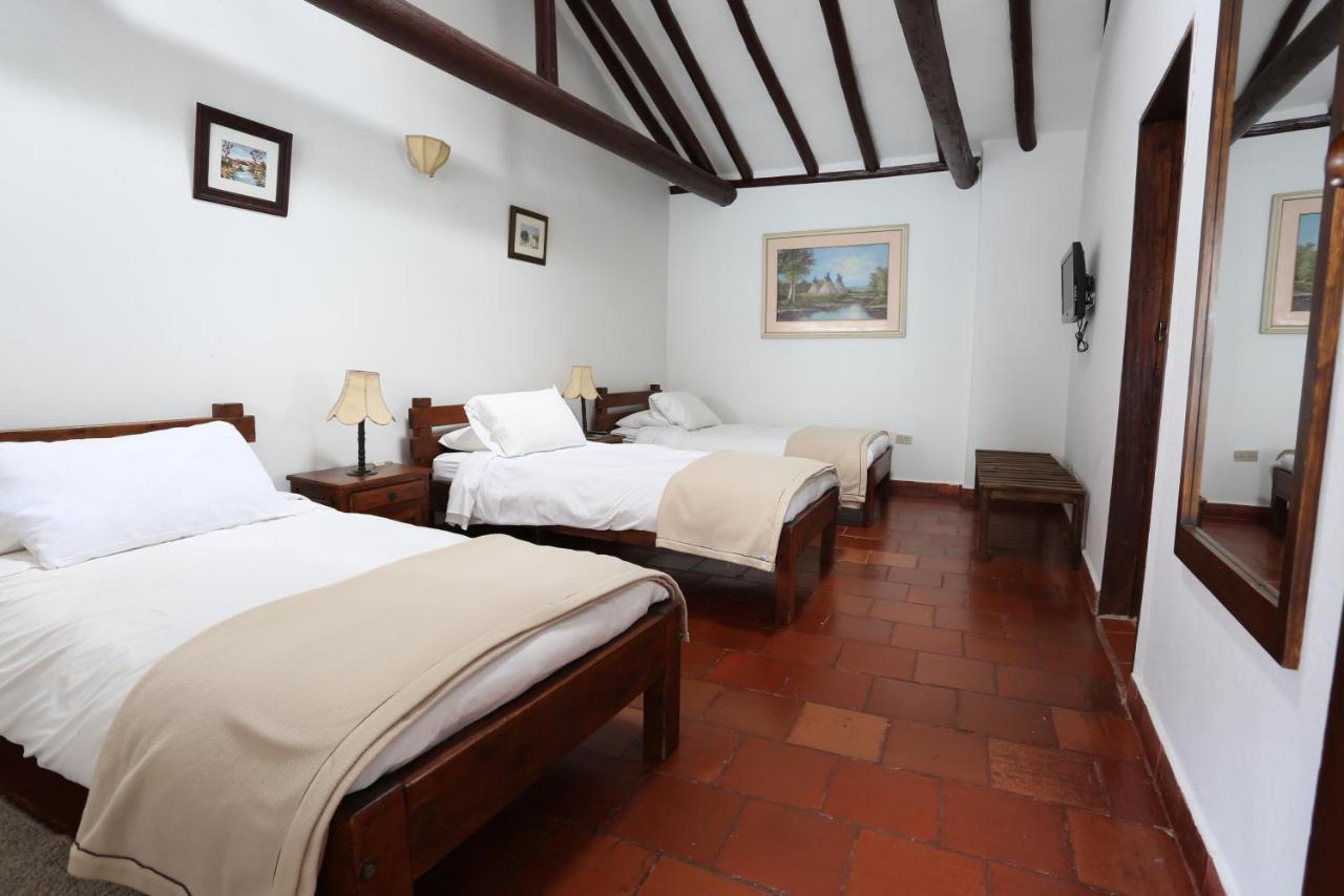 Hotel Meson De Los Virreyes Villa de Leyva Exterior photo